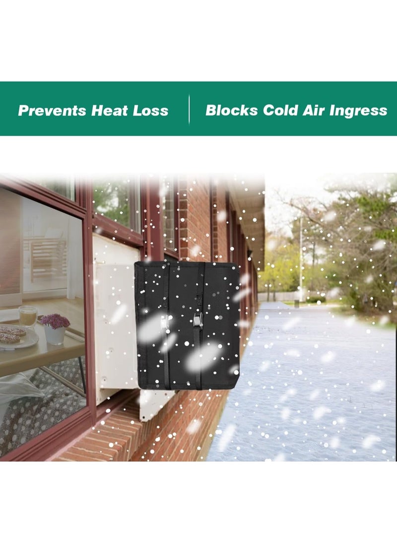 غطاء مكيف هواء مقاوم للماء والغبار، لحماية وحدة التكييف الخارجية بقدرة 1.5 حصان، تصميم عملي شديد التحمل يناسب جميع الأحجام - Image 3